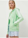 Μπλούζα adidas 0 χρώμα: πράσινο, με κουκούλα IR6077