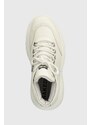 Δερμάτινα αθλητικά παπούτσια Naked Wolfe Spike χρώμα: άσπρο