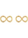 Χρυσά σκουλαρίκια Lilou Infinity