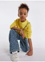 Παιδική βαμβακερή μπλούζα Marc Jacobs χρώμα: χρυσαφί