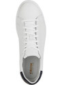 Geox U Spherica Ecub-1 White/Navy Ανδρικά Ανατομικά Δερμάτινα Sneakers Λευκά (U45GPA 0009B C0899)