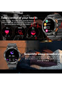 Smartwatch Microwear AK59 - Silver Steel