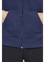 Βαμβακερή μπλούζα The North Face χρώμα: ναυτικό μπλε, με κουκούλα