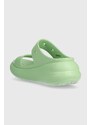 Παντόφλες Crocs Classic Crush Sandal Classic Crush Sandal χρώμα: πράσινο, 207670 207521