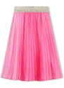 Παιδική φούστα Karl Lagerfeld χρώμα: ροζ