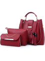 Γυναικείο σετ τσάντας χιαστί/ώμου Cardinal 420 red