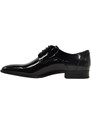 Ανδρικά παπούτσια BOSS Z7513 LOUST BLACK LOUSTRINI μαύρο λουστρίνι