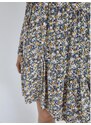 Celestino Floral mini φόρεμα με βαμβάκι κιτρινο για Γυναίκα