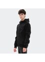 Emerson Soft Shell Ribbed Jacket with Hood Black