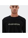 Emerson Men's Logo L/S T-Shirt BLACK