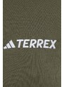 Αθλητική μπλούζα adidas TERREX Multi Multi χρώμα: πράσινο IQ3746