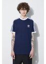 Βαμβακερό μπλουζάκι adidas Originals χρώμα ναυτικό μπλε IA4850