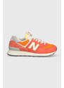 Αθλητικά New Balance 574 χρώμα: πορτοκαλί, U574RCB