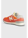 Αθλητικά New Balance 574 χρώμα: πορτοκαλί, U574RCB