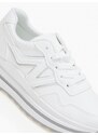 issue Sneakers με συνδυασμό υλικών - Λευκό - 030011