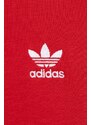 Μπλούζα adidas Originals 3-Stripes Crew OS χρώμα: κόκκινο, IN8487