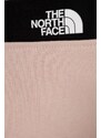 Βρεφική φόρμα The North Face TNF TECH CREW SET χρώμα: ροζ