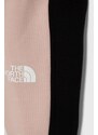 Βρεφική φόρμα The North Face TNF TECH CREW SET χρώμα: ροζ
