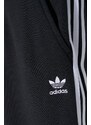 Βαμβακερό παντελόνι adidas Originals χρώμα μαύρο IB7457