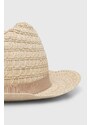 Καπέλο Weekend Max Mara χρώμα: μπεζ