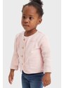 Παιδικό κάρδιγκαν Levi's χρώμα: ροζ