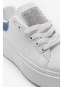 Olympic Stores Sneakers Δίπατα με Στρας 022566 Jean