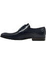 Ανδρικά παπούτσια Damiani 2302 μπλε δέρμα