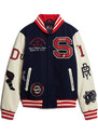 SUPERDRY COLLEGE VARSITY PATCHED BOMBER ΜΠΟΥΦΑΝ ΑΝΔΡIKO M5011867A-GKV