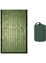 UNBRANDED Θερμική κουβέρτα επιβίωσης SUMM-0006, 120 x 120cm, πράσινη