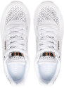 Guess Moxea10 Γυναικεία Sneakers Λευκά/Ασημί (FLJMOXFAL12 WHISI)
