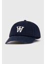 Βαμβακερό καπέλο του μπέιζμπολ Norse Projects Felt N Twill Sports Cap χρώμα: ναυτικό μπλε, N80.0128.7004