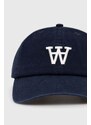 Βαμβακερό καπέλο του μπέιζμπολ Norse Projects Felt N Twill Sports Cap χρώμα: ναυτικό μπλε, N80.0128.7004