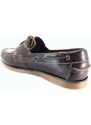 Boxer 19296 (καφέ δέρμα) ανδρικά boat shoes