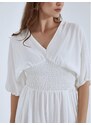 Celestino Μονόχρωμη ολόσωμη φόρμα λευκο για Γυναίκα