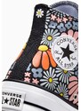 Πάνινα παπούτσια Converse Chuck Taylor All Star Lift χρώμα: μαύρο, A08112C