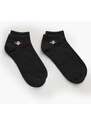 Ανδρικές Κάλτσες Ankle.2pack Μαύρο Βαμβάκι GANT