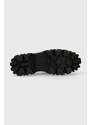 Μοκασίνια Buffalo Lion Loafer Chain χρώμα: μαύρο, 1622448.BLK