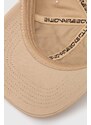 Βαμβακερό καπέλο του μπέιζμπολ Billionaire Boys Club Script Logo Embroidered χρώμα: μπεζ, B24144