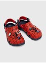 Παιδικές παντόφλες Crocs TEAM SPIDERMAN ALLERAIN CLOG χρώμα: κόκκινο