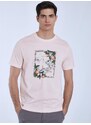 Celestino Unisex βαμβακερό t-shirt με στάμπα ροζ για Γυναίκα