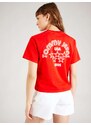 Tommy Jeans Μπλουζάκι κόκκινο / λευκό