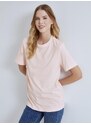 Celestino Unisex βαμβακερό t-shirt ροζ για Γυναίκα