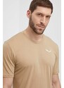 Αθλητικό μπλουζάκι Salewa Eagle Sheep Camp Dry χρώμα: μπεζ, 00-0000028910