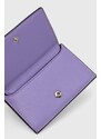 Πορτοφόλι Karl Lagerfeld χρώμα: μοβ
