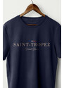 UnitedKind Saint Tropez Riviera, T-Shirt σε μπλε χρώμα