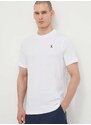 Βαμβακερό μπλουζάκι On-running ανδρικά, χρώμα: άσπρο