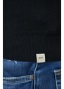 Βαμβακερό πουλόβερ Liu Jo χρώμα: μαύρο