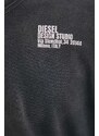Βαμβακερή μπλούζα με μακριά μανίκια Diesel T-BOXT-LS-N2 χρώμα: γκρι, A12360.0JPAA