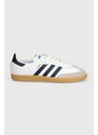Δερμάτινα αθλητικά παπούτσια adidas Originals Samba OG χρώμα: άσπρο, IF3814