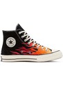 Πάνινα παπούτσια Converse Chuck 70 χρώμα: μαύρο, 165024C